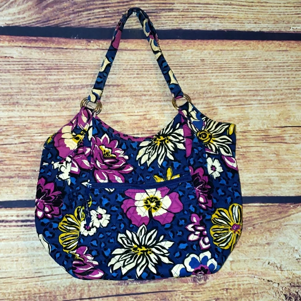 Sold Vera Bradley Large Floral Purse